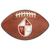 20.5" x 32.5" San Francisco 49ers Retro Logo Football Shape Mat