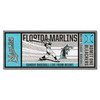 30" x 72" 1993 Florida Marlins Retro Logo Rectangle Ticket Runner Mat