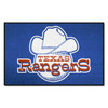 19" x 30" 1972 Texas Rangers Retro Logo Rectangle Starter Mat