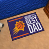 19" x 30" Phoenix Suns World's Best Dad Rectangle Starter Mat