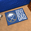 19" x 30" Buffalo Sabres World's Best Dad Rectangle Starter Mat