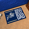 19" x 30" Navy Midshipmen World's Best Dad Rectangle Starter Mat