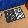 19" x 30" Chicago White Sox World's Best Dad Rectangle Starter Mat