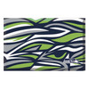 19" x 30" Seattle Seahawks NFL x FIT Pattern Rectangle Scraper Mat