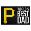 19" x 30" Pittsburgh Pirates World's Best Dad Rectangle Starter Mat