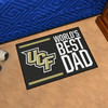 19" x 30" Central Florida Knights World's Best Dad Rectangle Starter Mat