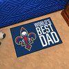 19" x 30" New Orleans Pelicans World's Best Dad Rectangle Starter Mat