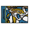 19" x 30" Jacksonville Jaguars NFL x FIT Pattern Rectangle Starter Mat