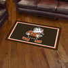 3' x 5' Cleveland Browns Retro Logo Brown Rectangle Area Rug