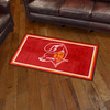 3' x 5' Tampa Bay Buccaneers Retro Logo Red Rectangle Area Rug