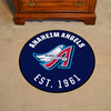 27" 1997 Anaheim Angels Retro Logo Roundel Round Mat