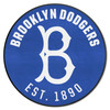 27" 1949 Brooklyn Dodgers Retro Logo Roundel Round Mat