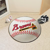 27" 1946 Boston Braves Retro Logo Baseball Style Round Mat