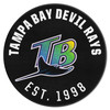 27" 1998 Tampa Ray Devil Rays Retro Logo Roundel Round Mat