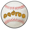 27" 1969 San Diego Padres Retro Logo Baseball Style Round Mat