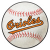 27" 1975 Baltimore Orioles Retro Logo Baseball Style Round Mat