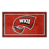 3' x 5' Western Kentucky University Red Rectangle Rug