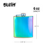 Mirage Iridescent Stainless Steel Flask by Blush