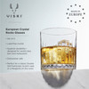 Reserve European Crystal DOF Tumblers by Viski, Set of 4