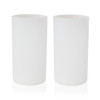 Flexi Clear Silicone Highball Tumblers by True, Set of 2