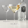 Angled Martini Glasses by Viski, Set of 2