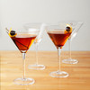 Manhattan Martini Glasses by True, Set of 4
