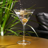 Reserve European Crystal Martini Glasses by Viski, Set of 4