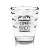 Bullseye: Measured Shot Glasses, Set of 4