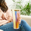 Iridescent Drink Tumbler by Blush