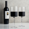 Laurel Red Wine Glasses by Viski, Set of 2