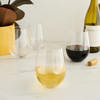 Grand Cru: Stemless Wine Glasses by True, Set of 4