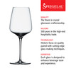 Spiegelau Willsberger 22.4 oz Bordeaux Wine Glasses, Set of 4