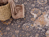 2' x 10' Gray Washed Out Persian Runner Rug