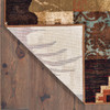 2' x 3' Rustic Brown Animal Lodge Scatter Rug
