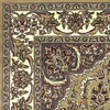 2' x 3' Beige and Ivory Floral Medallion Area Rug
