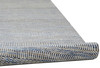 2' x 3' Silver Striped Wool Hand Knotted Area Rug