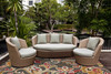 2' x 3' UV Treated Polypropylene Taupe Accent Rug