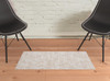 2' x 3' Beige Abstract Area Rug