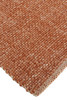 2' x 3' Orange Hand Woven Polyester Area Rug