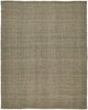 2' x 3' Green and Tan Hand Woven Area Rug