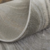 2' x 3' Gray Ivory & Silver Abstract Stain Resistant Area Rug