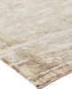 2' x 3' Tan Ivory and Gray Abstract Area Rug