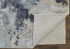 2' x 3' Blue Abstract Area Rug