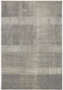 2' x 3' Gray and Ivory Abstract Stain Resistant Area Rug