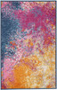 2' x 3' Sunset Abstract Power Loom Area Rug