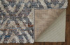 2' x 3' Ivory Gray and Taupe Geometric Power Loom Stain Resistant Area Rug