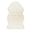 2' x 3' White Animal Print Area Rug