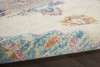 2' x 3' Gray and Ivory Power Loom Area Rug