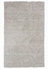 2' x 4' Polyester Ivory Heather Area Rug