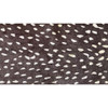 2' x 4' Chocolate Animal Print Washable Area Rug with UV Protection